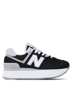 Sneakersy New Balance WL574ZSA Czarny ze sklepu eobuwie.pl w kategorii Buty sportowe damskie - zdjęcie 181302408