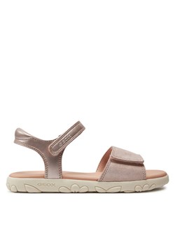 Sandały Geox J Sandal Haiti Girl J028ZA 0MANF C8172 D Różowy ze sklepu eobuwie.pl w kategorii Sandały dziecięce - zdjęcie 181302469