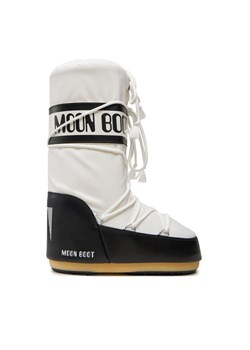 Śniegowce Moon Boot Mb Icon Nylon 80D1400440 Biały ze sklepu eobuwie.pl w kategorii Śniegowce damskie - zdjęcie 181302526