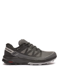 Trekkingi Salomon Outrise Gtx W GORE-TEX L47142600 Czarny ze sklepu eobuwie.pl w kategorii Buty trekkingowe damskie - zdjęcie 181302717