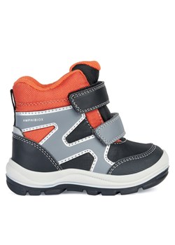 Śniegowce Geox B Flanfil Boy B Abx B263VD 0CEFU C0038 M Czarny ze sklepu eobuwie.pl w kategorii Buty zimowe dziecięce - zdjęcie 181302728