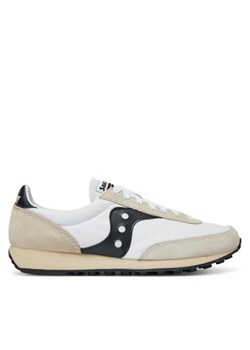 Sneakersy Saucony Trainer 80 S70884 9 Biały ze sklepu eobuwie.pl w kategorii Buty sportowe męskie - zdjęcie 181302897