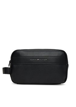 Kosmetyczka Tommy Hilfiger Corp Washbag AM0AM13249 Czarny ze sklepu eobuwie.pl w kategorii Kosmetyczki - zdjęcie 181303176