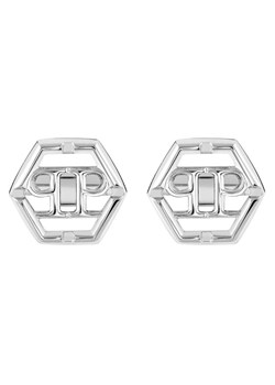 Spinki do mankietów PHILIPP PLEIN Plein Icon PJ9AA10CU Srebrny ze sklepu eobuwie.pl w kategorii Spinki do mankietów - zdjęcie 181303186