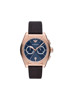 Zegarek Emporio Armani Federico AR11563 Brązowy ze sklepu eobuwie.pl w kategorii Zegarki - zdjęcie 181303256