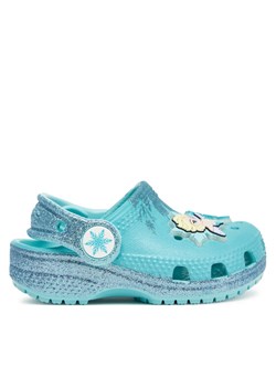 Klapki Crocs Frozen Elsa Classic Clog T 210237 Kolorowy ze sklepu eobuwie.pl w kategorii Klapki dziecięce - zdjęcie 181303335