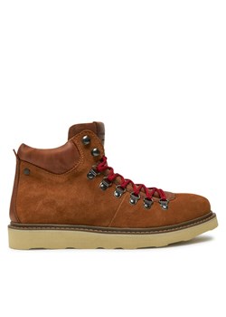Trzewiki Jack&Jones 12262858 Brązowy ze sklepu eobuwie.pl w kategorii Buty zimowe męskie - zdjęcie 181303425