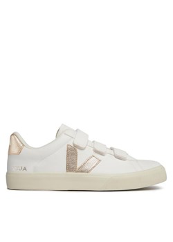Sneakersy Veja Recifee Logo Chromefree Leather RC0502762B Biały ze sklepu eobuwie.pl w kategorii Trampki męskie - zdjęcie 181303608