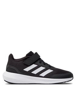 Sneakersy adidas Runfalcon 3.0 Sport Running Elastic Lace Top Strap Shoes HP5867 Czarny ze sklepu eobuwie.pl w kategorii Buty sportowe dziecięce - zdjęcie 181303729