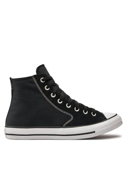 Trampki Converse Chuck Taylor All Star Mixed Materials A08186C Czarny ze sklepu eobuwie.pl w kategorii Trampki damskie - zdjęcie 181303749