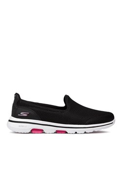 Półbuty Skechers Go Walk 5 15901/BKHP Czarny ze sklepu eobuwie.pl w kategorii Półbuty damskie - zdjęcie 181303755