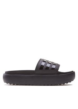 Klapki adidas Adilette Platform Slides HQ6179 Czarny ze sklepu eobuwie.pl w kategorii Klapki damskie - zdjęcie 181303876