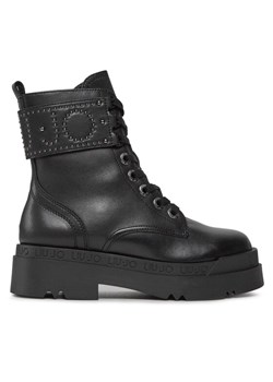 Botki Liu Jo Love 42 SF3031 P0102 Czarny ze sklepu eobuwie.pl w kategorii Workery damskie - zdjęcie 181303917