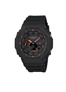 Zegarek G-Shock GA-2100-1A4ER Czarny ze sklepu eobuwie.pl w kategorii Zegarki - zdjęcie 181304056