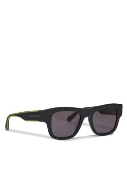 Okulary przeciwsłoneczne Calvin Klein Jeans CKJ22637S Czarny ze sklepu eobuwie.pl w kategorii Okulary przeciwsłoneczne męskie - zdjęcie 181304069