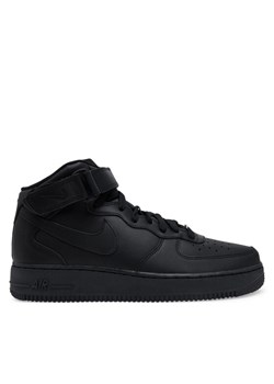 Sneakersy Nike Air Force 1 '07 Mid CW2289 001 Czarny ze sklepu eobuwie.pl w kategorii Buty sportowe męskie - zdjęcie 181304078