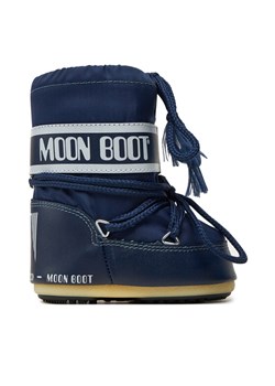 Śniegowce Moon Boot 80D1400430 Niebieski ze sklepu eobuwie.pl w kategorii Buty zimowe dziecięce - zdjęcie 181304196