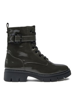 Botki Tamaris 1-25289-41 Khaki ze sklepu eobuwie.pl w kategorii Workery damskie - zdjęcie 181304515