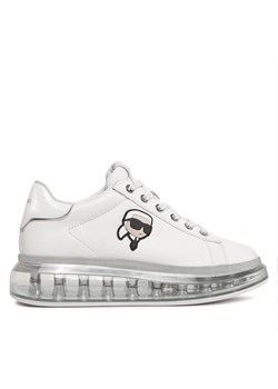 Sneakersy KARL LAGERFELD KL62630N Biały ze sklepu eobuwie.pl w kategorii Buty sportowe damskie - zdjęcie 181304709