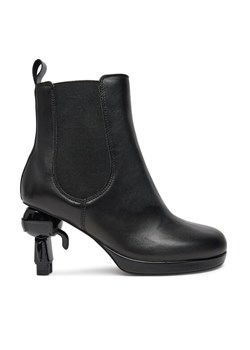 Botki KARL LAGERFELD KL39044 Czarny ze sklepu eobuwie.pl w kategorii Botki - zdjęcie 181304936