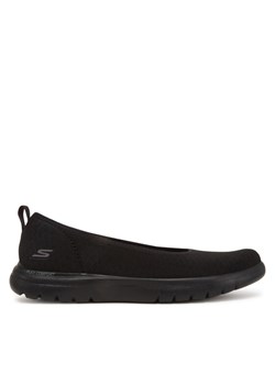 Baleriny Skechers On-The-Go Flex-Siena 138360/BBK Czarny ze sklepu eobuwie.pl w kategorii Balerinki - zdjęcie 181305026