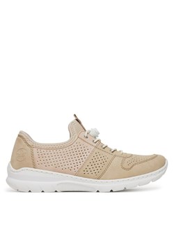 Sneakersy Rieker L3254-62 Beżowy ze sklepu eobuwie.pl w kategorii Buty sportowe damskie - zdjęcie 181305087
