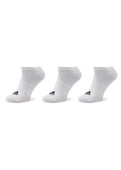 Skarpety stopki unisex adidas Thin and Light Sportswear Low-Cut Socks 3 Pairs HT3469 Biały ze sklepu eobuwie.pl w kategorii Skarpetki damskie - zdjęcie 181305207