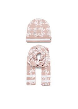 Czapka Guess J4BZ04 Z3H40 Różowy ze sklepu eobuwie.pl w kategorii Czapki dziecięce - zdjęcie 181305389