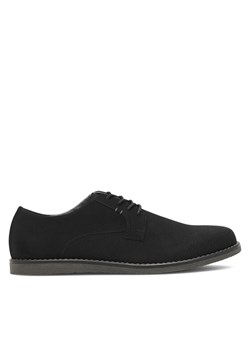 Półbuty Lanetti MYL8486-9 Czarny ze sklepu eobuwie.pl w kategorii Buty eleganckie męskie - zdjęcie 181305397