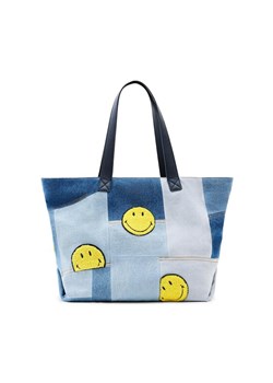 Torebka Desigual 23SAXD03 Niebieski ze sklepu eobuwie.pl w kategorii Torby Shopper bag - zdjęcie 181305656