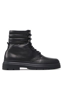 Trapery Calvin Klein Combat Boot Pb Lh HM0HM00667 Czarny ze sklepu eobuwie.pl w kategorii Buty zimowe męskie - zdjęcie 181305659