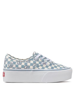 Tenisówki Vans Authentic Stac VN0A5KXXBD21 Błękitny ze sklepu eobuwie.pl w kategorii Trampki damskie - zdjęcie 181305746