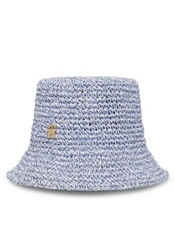 Kapelusz Tommy Hilfiger Premium Beach Bucket AW0AW17136 Niebieski ze sklepu eobuwie.pl w kategorii Kapelusze damskie - zdjęcie 181305855