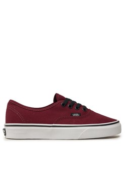 Tenisówki Vans Authentic VN000QER5U8 Bordowy ze sklepu eobuwie.pl w kategorii Trampki damskie - zdjęcie 181306158