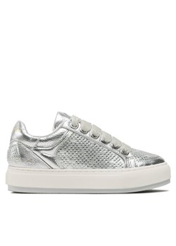 Sneakersy Kurt Geiger Southbank 9564363109 Srebrny ze sklepu eobuwie.pl w kategorii Trampki damskie - zdjęcie 181306286
