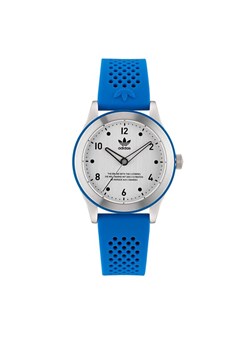 Zegarek adidas Originals Code Three Watch AOSY23032 Srebrny ze sklepu eobuwie.pl w kategorii Zegarki - zdjęcie 181306386