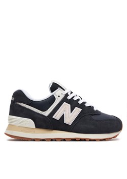Sneakersy New Balance WL574QF2 Czarny ze sklepu eobuwie.pl w kategorii Buty sportowe damskie - zdjęcie 181306638