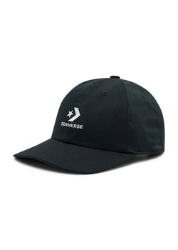 Czapka z daszkiem Converse 10022131-A01 Czarny ze sklepu eobuwie.pl w kategorii Czapki z daszkiem męskie - zdjęcie 181306656
