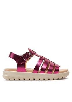 Sandały Geox J Sandal Soleima Gir J35GSB 000CF C8002 M Różowy ze sklepu eobuwie.pl w kategorii Sandały dziecięce - zdjęcie 181306787