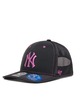 Czapka z daszkiem 47 Brand MLB New York Yankees XRAY ’47 TRUCKER B-XRAYD17BBP Czarny ze sklepu eobuwie.pl w kategorii Czapki z daszkiem męskie - zdjęcie 181307105