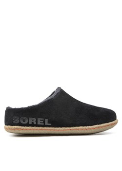 Kapcie Sorel Youth Lanner Ridge™ II NY3926 Czarny ze sklepu eobuwie.pl w kategorii Kapcie dziecięce - zdjęcie 181307149