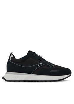 Sneakersy Boss Jonah Runn 50513179 Czarny ze sklepu eobuwie.pl w kategorii Buty sportowe męskie - zdjęcie 181307297