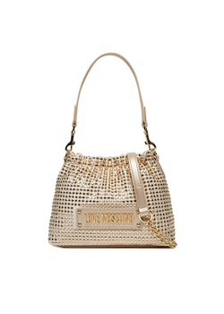 Torebka LOVE MOSCHINO JC4138PP1MLL196A Złoty ze sklepu eobuwie.pl w kategorii Torebki worki - zdjęcie 181307337