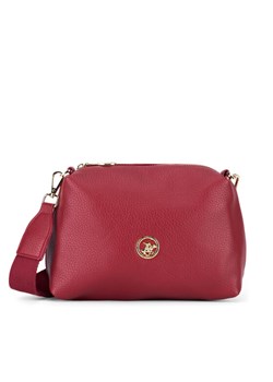 Torebka Beverly Hills Polo Club BHPC-K-033-06 Czerwony ze sklepu eobuwie.pl w kategorii Listonoszki - zdjęcie 181307346