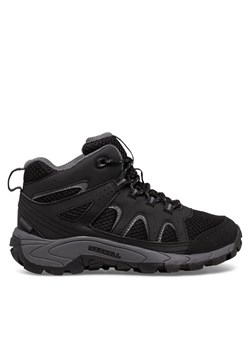 Trekkingi Merrell Oakcreek Mid Lace Wtrpf Mk265426 Czarny ze sklepu eobuwie.pl w kategorii Buty trekkingowe dziecięce - zdjęcie 181307365