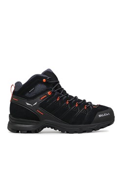 Trekkingi Salewa Ms Alp Mate Mid Wp 61384-0996 Czarny ze sklepu eobuwie.pl w kategorii Buty trekkingowe męskie - zdjęcie 181307455