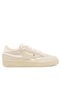 Sneakersy Reebok Club C 100033095 Beżowy ze sklepu eobuwie.pl w kategorii Buty sportowe damskie - zdjęcie 181307845