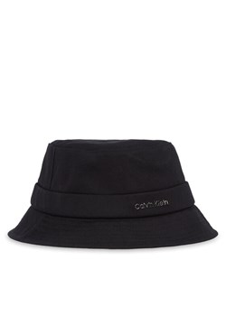 Kapelusz Calvin Klein Back Tie Bucket K60K613161 Czarny ze sklepu eobuwie.pl w kategorii Kapelusze damskie - zdjęcie 181307846