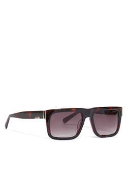 Okulary przeciwsłoneczne Guess GU00171 56F Brązowy ze sklepu eobuwie.pl w kategorii Okulary przeciwsłoneczne męskie - zdjęcie 181307976