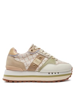 Sneakersy Blauer S4EPPS01/ALS Beżowy ze sklepu eobuwie.pl w kategorii Buty sportowe damskie - zdjęcie 181307996